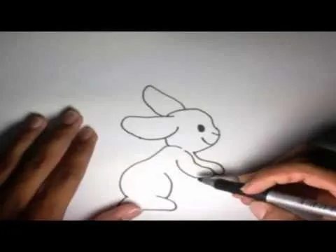 Como dibujar un Conejo l How to draw a Rabbit - YouTube