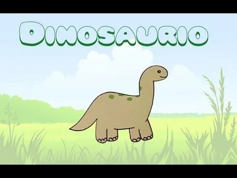 Cómo dibujar un dinosaurio. Dibujos para niños. - YouTube