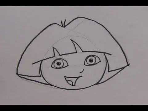 Cómo dibujar a Dora la Exploradora - Dibujos para Pintar - YouTube