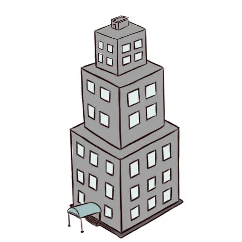 Cómo dibujar edificios: 5 pasos (con fotos) - wikiHow