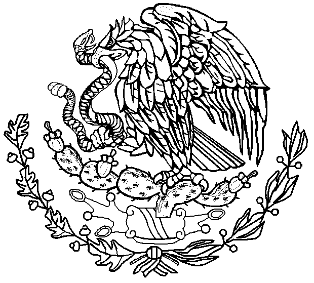 Como dibujar el escudo mexicano - Imagui