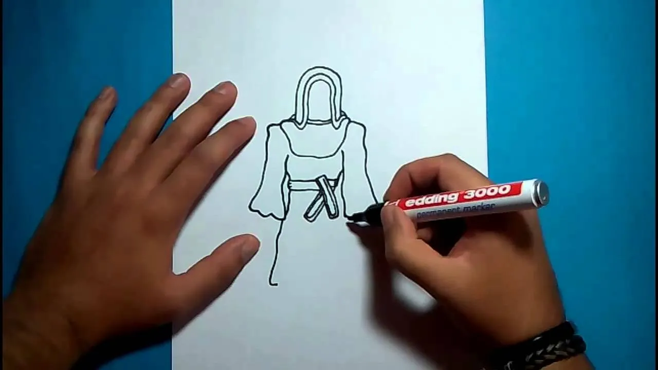 Como dibujar un fantasma paso a paso 11 | How to draw a ghost 11 - YouTube