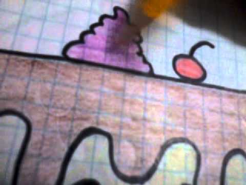 Como dibujar un flan kawaii - YouTube