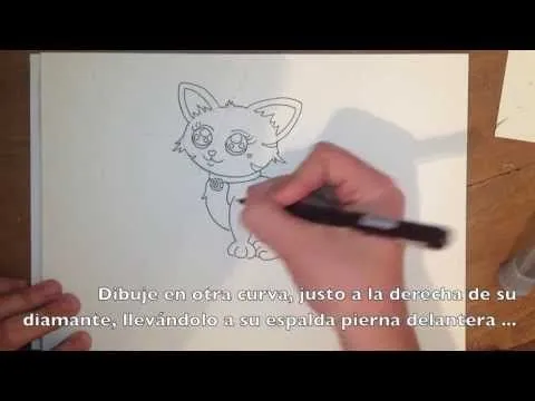 Cómo dibujar un gato - Fácil Tutorial Paso a Paso - YouTube