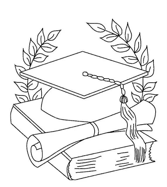 Como dibujar un gorro de graduación - Imagui