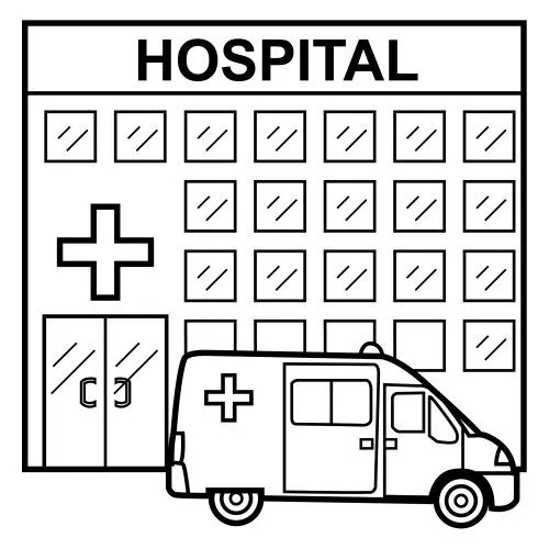 Como dibujar un hospital - Imagui