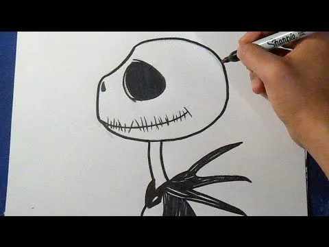 Cómo dibujar a Jack skeleton 4 | How to Draw jack skellington ...