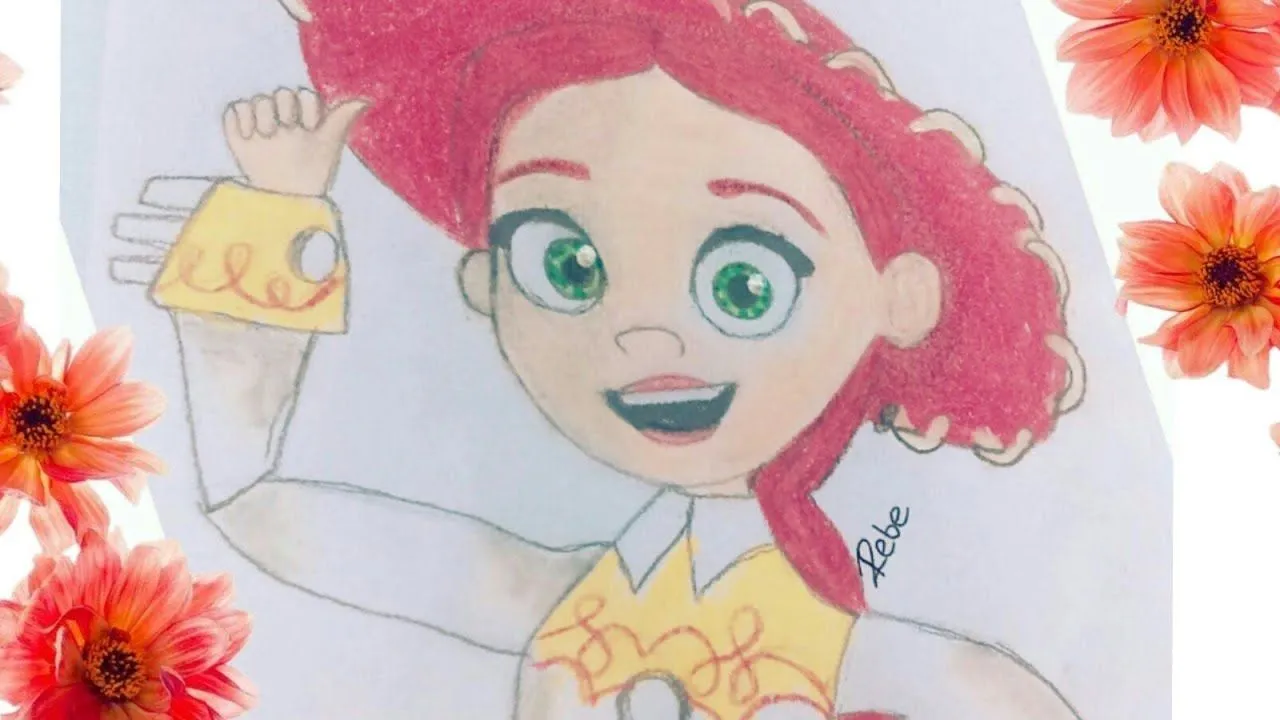 COMO DIBUJAR A JESSIE | TOY STORY 4|how to draw jessie - YouTube