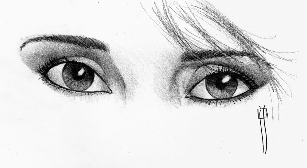 dibujar a lapiz ojos (11) | Dibujos a lapiz