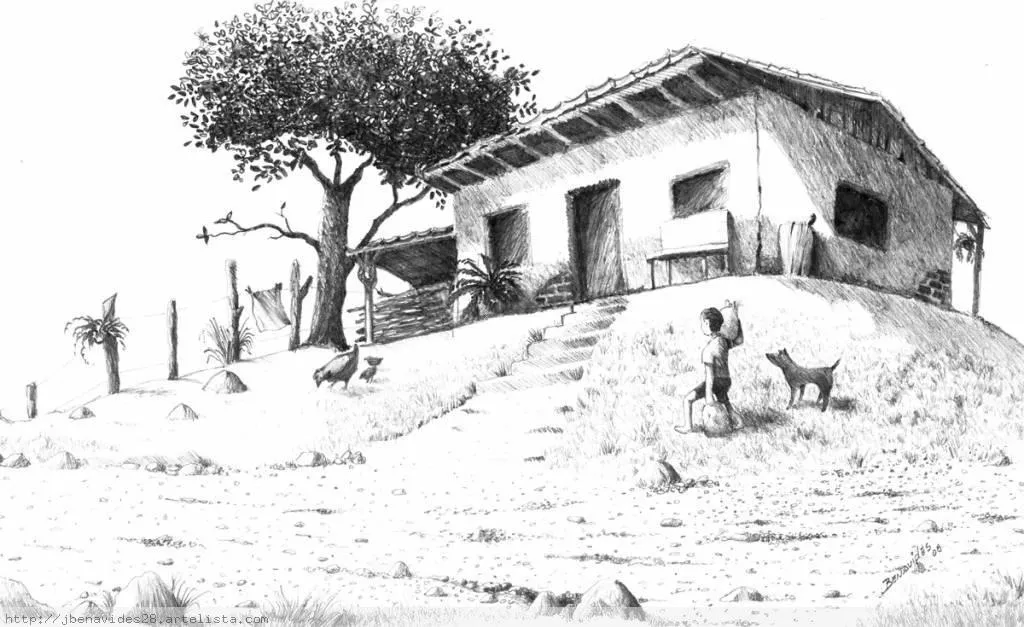 Cómo dibujar a lápiz un paisaje? | Dibujos a lapiz Cómo dibujar a lápiz un paisaje? | Dibujos a lapiz