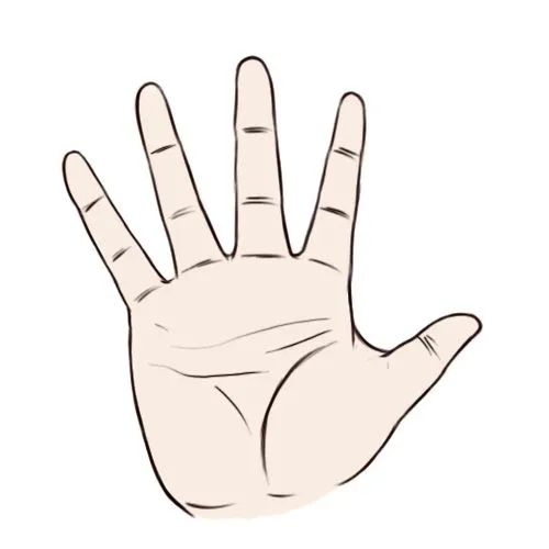 Cómo dibujar una mano: 7 pasos (con fotos) - wikiHow