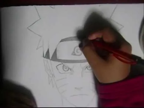 Como Dibujar Naruto Shippuden modo Hermitaño (español)/ How to ...