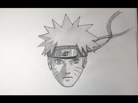 Cómo dibujar a Naruto Shippuden paso a paso - Dibujando Anime ...