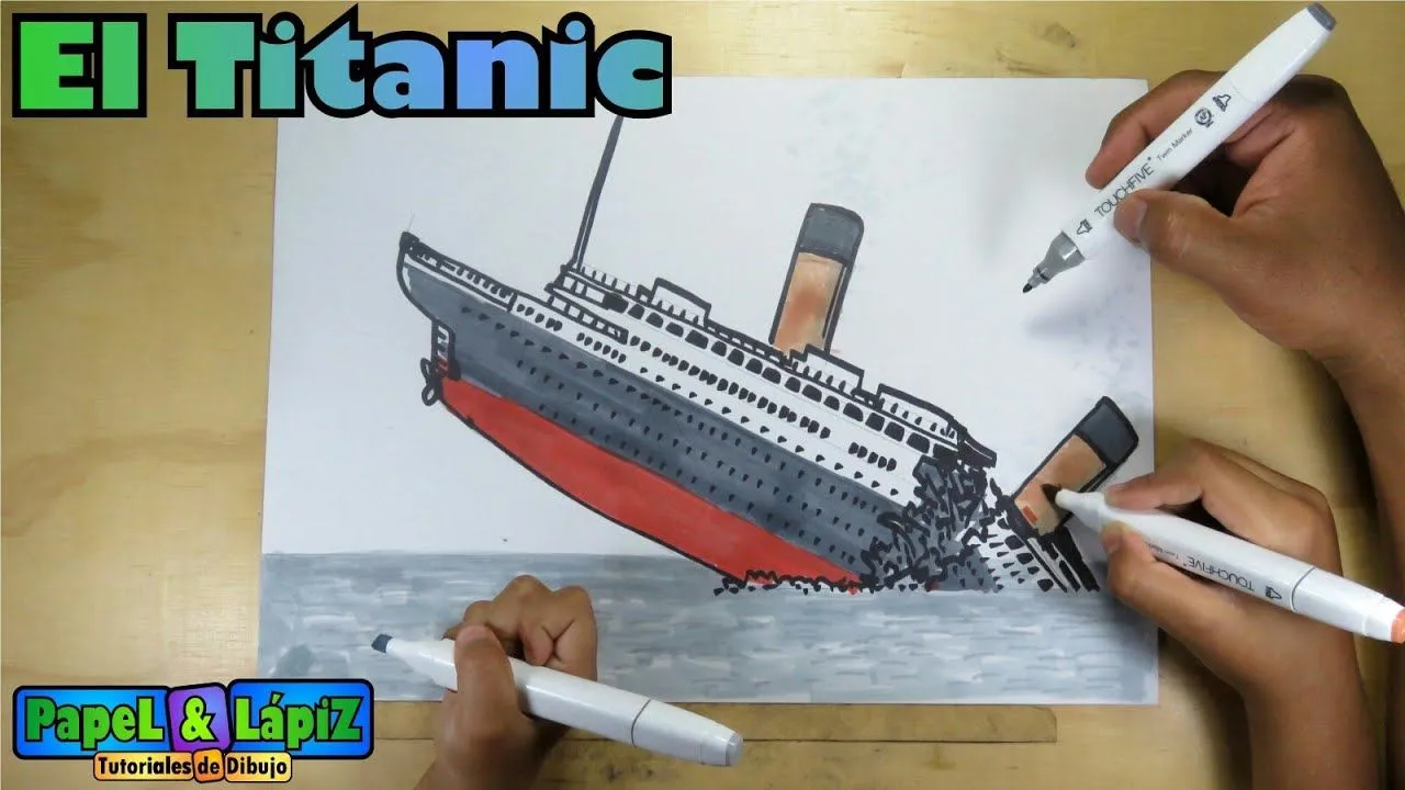 Cómo Dibujar el náufrago del Titanic - YouTube