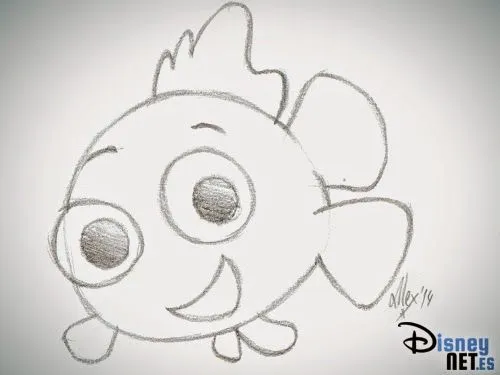 Dibujar a Nemo | DisneyNet
