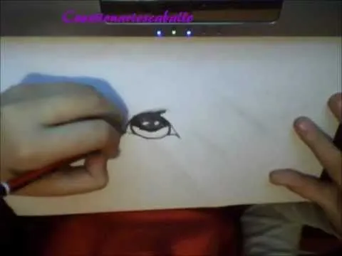 Como dibujar el ojo de un caballo - YouTube