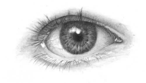 Dibujo de ojo humano - Imagui