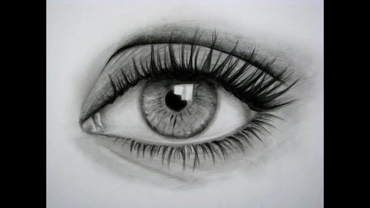 Cómo dibujar un ojo realista y PESTAÑAS!! Paso a Paso - YouTube Cómo dibujar un ojo realista y PESTAÑAS!! Paso a Paso - YouTube