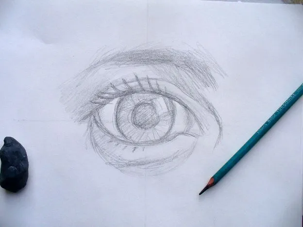 El Taller de Miguel Angel: COMO DIBUJAR EL OJO HUMANO El Taller de Miguel Angel: COMO DIBUJAR EL OJO HUMANO