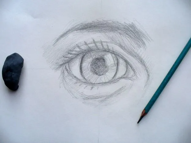 Como dibujar ojos humanos y animes - Taringa!