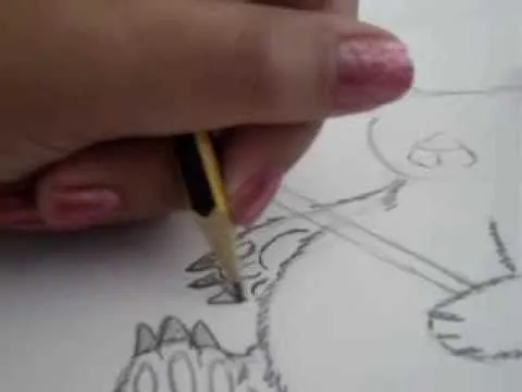 como dibujar un oso panda a mano alzada. ;D - YouTube