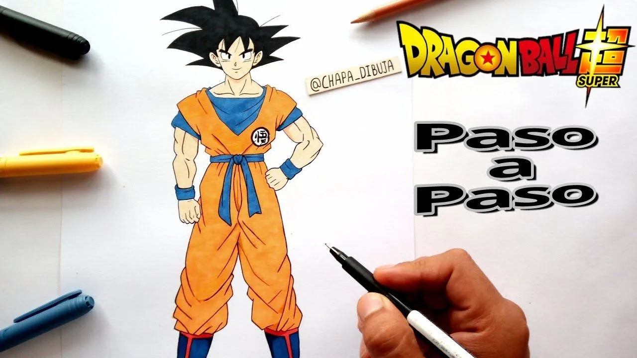 Cómo Dibujar PASO A PASO a GOKU de Dragon Ball Super Broly (Tutorial Explicado) - YouTube Cómo Dibujar PASO A PASO a GOKU de Dragon Ball Super Broly (Tutorial Explicado) - YouTube