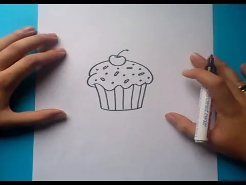 Como dibujar un pastel paso a paso 3 | How to draw a cake 3 - YouTube