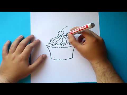 Como dibujar un pastel paso a paso | How to draw a cake - YouTube