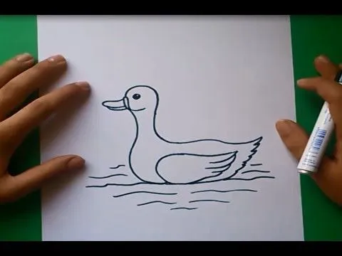 Como dibujar un pato paso a paso 2 | How to draw a duck 2 - YouTube