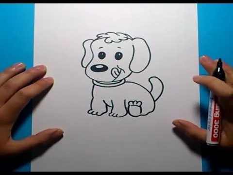 Como dibujar un perro paso a paso 13 | How to draw a dog 13 - YouTube