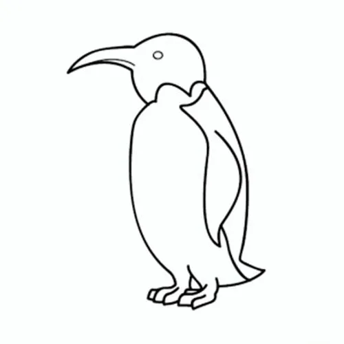 Cómo dibujar un Pingüino ✍ | COMODIBUJAR.CLUB