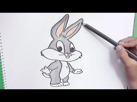 Dibujar y pintar a Bugs Bunny junior (Looney Tunes) - Draw and ...