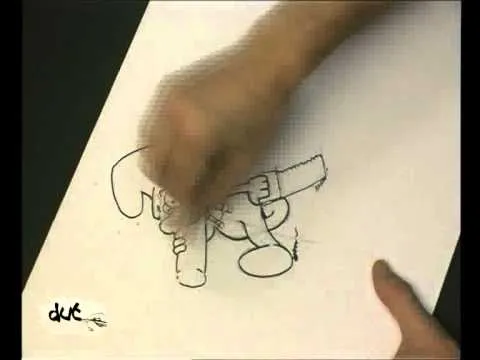 como dibujar al pitufo carpintero - YouTube