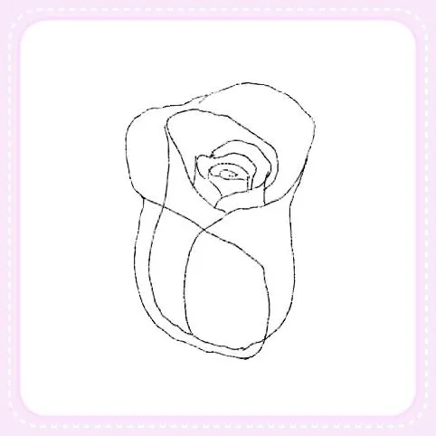 Como dibujar una rosa para manualidades | Solountip.