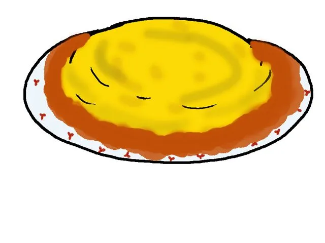 Como dibujar una tortilla - Imagui