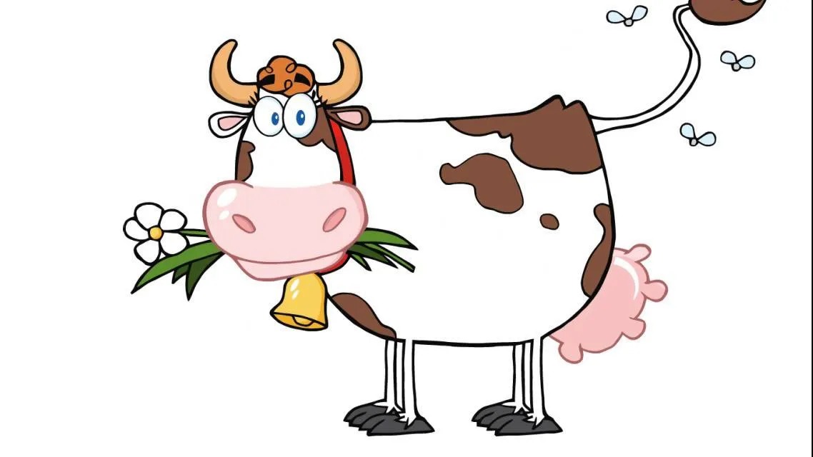 Cómo dibujar una vaca lechera - YouTube