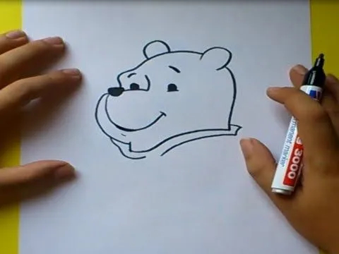 Como dibujar a Winnie the pooh paso a paso - Winnie the pooh | How ...