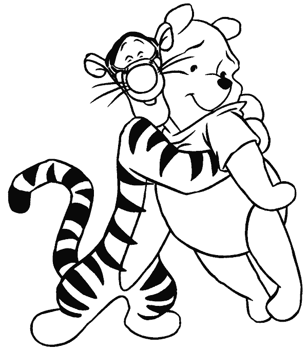 Dibujo de amigos abrazados - Imagui