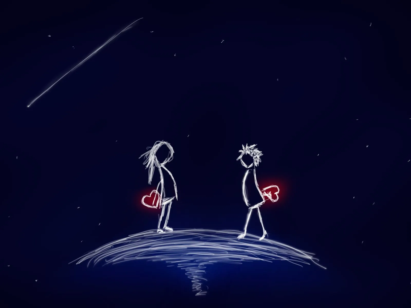 Dibujo de amor de pareja con corazones Mejores fotos del mundo ... Dibujo de amor de pareja con corazones Mejores fotos del mundo ...