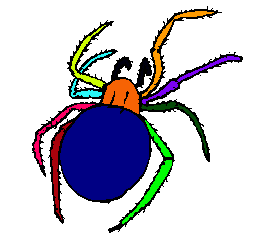 Dibujo de Araña venenosa pintado por Spiderman en Dibujos.net el ...