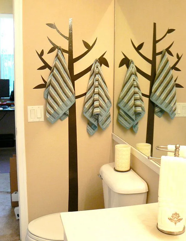 arbol pintado | Decorar tu casa es facilisimo.com arbol pintado | Decorar tu casa es facilisimo.com