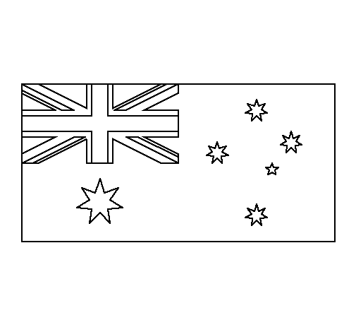 Dibujo de Australia para Colorear - Dibujos.net