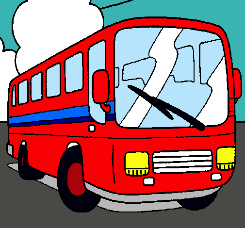 Dibujo de Autobús pintado por Jeje en Dibujos.net el día 02-11-10 ...