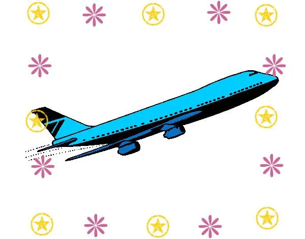 Dibujo de Avión en el aire pintado por Julio03 en Dibujos.net el ...