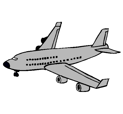 Dibujo de Avión de pasajeros pintado por Pito en Dibujos.net el ... Dibujo de Avión de pasajeros pintado por Pito en Dibujos.net el ...