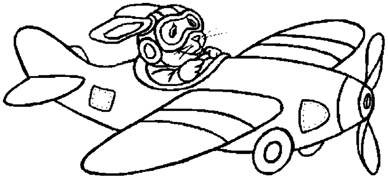 Dibujos para colorear. Maestra de Infantil y Primaria.: Aviones o ...