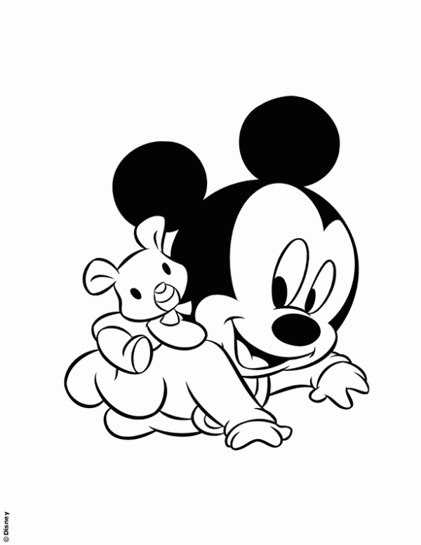 Dibujo de Babies Disney. Dibujo para colorear de Babies Disney ...