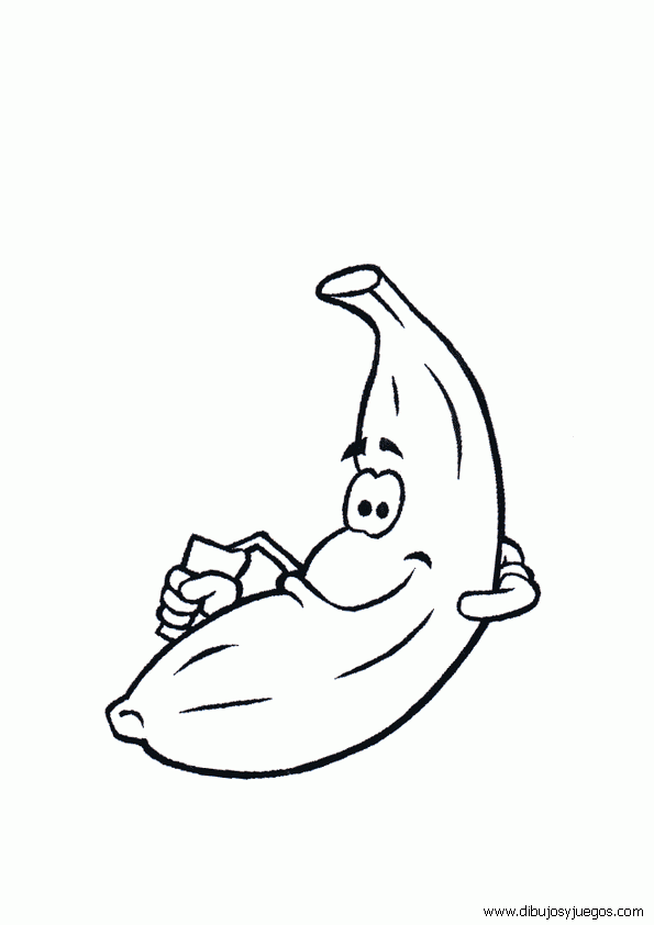 dibujos-de-platanos-bananas-006 | Dibujos y juegos, para pintar y ... dibujos-de-platanos-bananas-006 | Dibujos y juegos, para pintar y ...
