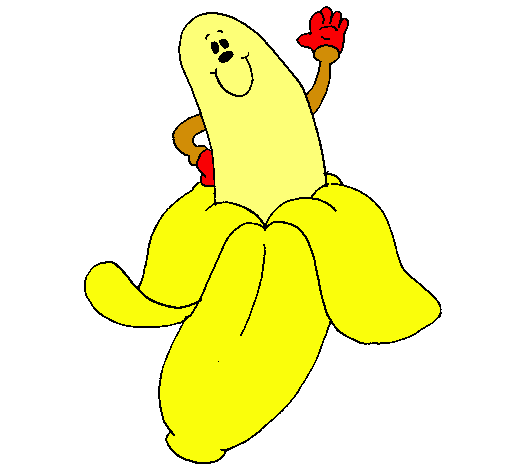 Dibujo de Banana pintado por Banano en Dibujos.net el día 30-08-10 ...