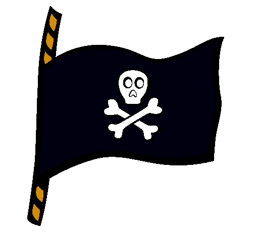 Dibujo de Bandera pirata pintado por Luna-azul en Dibujos.net el ...